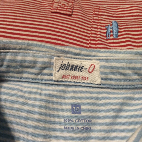 johnnie-O Bundle Of 3 Boys Size 10 Polo Shirts Casual Comfort - Picture 8 of 12